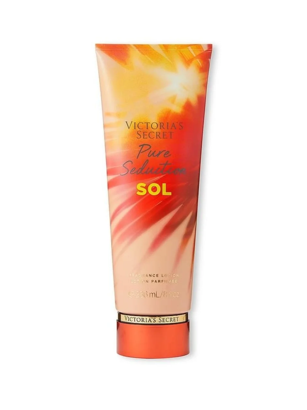 Victoria's Secret Pure Seduction Sol Lotion - Orange & Yellow Gradient